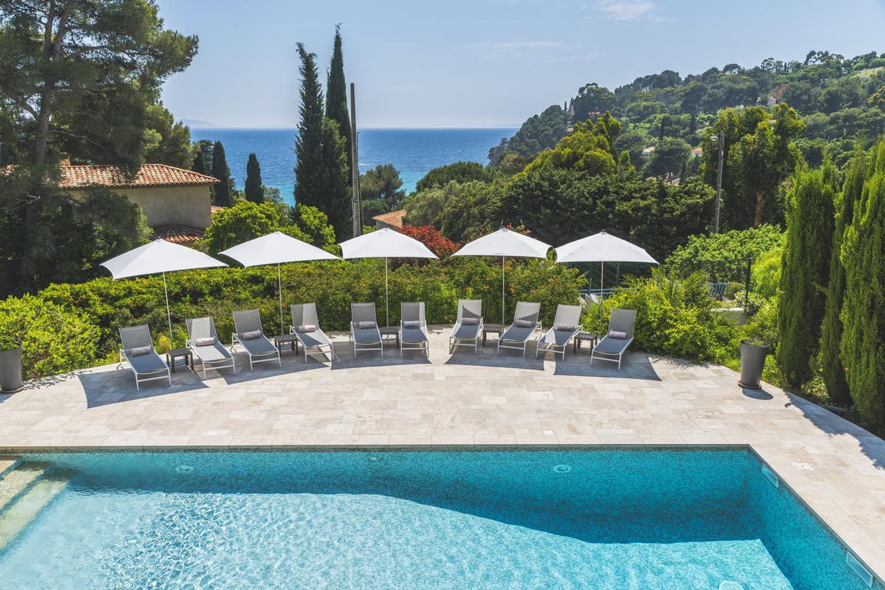 Hotel Les Terrasses du Bailli à Le Le Rayol-Canadel-sur-Mer Extérieur photo