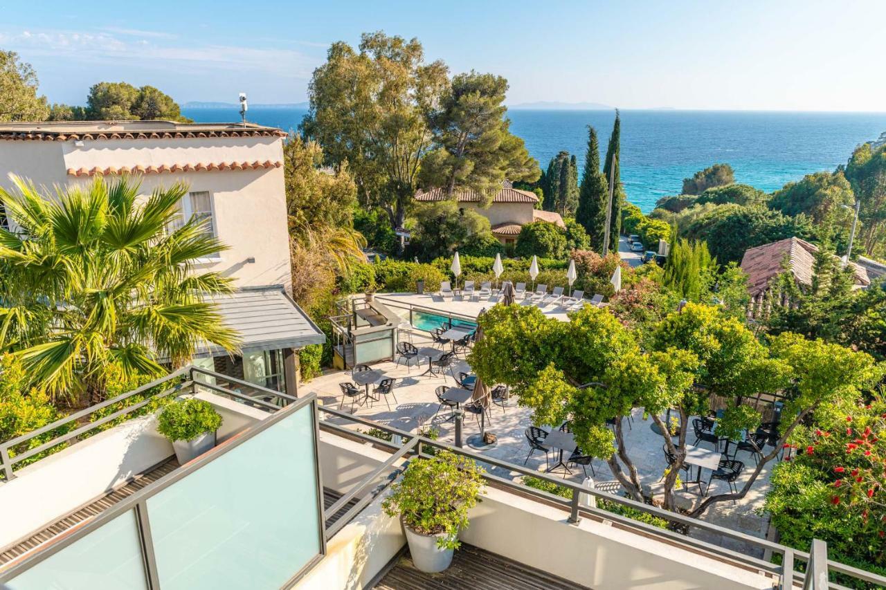 Hotel Les Terrasses du Bailli à Le Le Rayol-Canadel-sur-Mer Extérieur photo